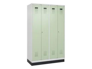 PBM-locker,HxBxD 1950x1200x500mm,4vak,vak B 300mm,cil.-slot - 2