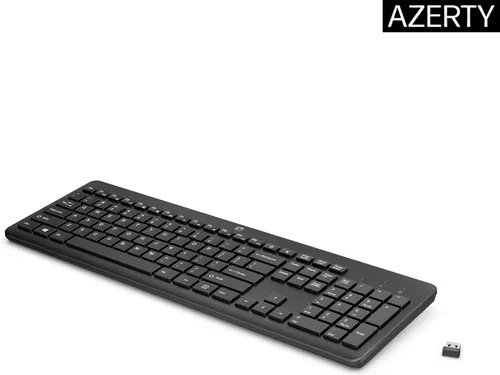 230 draadloos toetsenbord zwart Azerty