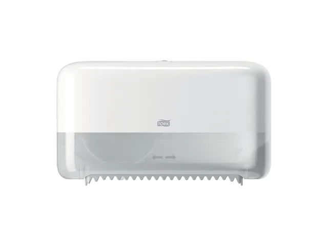 Tork 558040 T7 OptiServe Hulsloos Toiletpapier Dispenser Elevation Wit