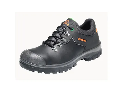 Emma Zion lage S3 veiligheidsschoenen, SRC, ESD, HRO, zwart, maat W-41