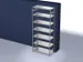 rayonnage modulaire,rayonnage départ,HxlxP 3000x1360x635mm