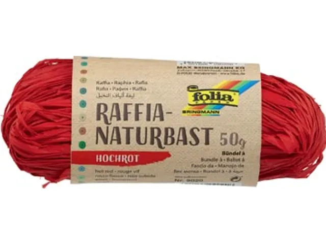 Raffia Donkerrood