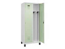 locker voor scheiding van kleding,HxBxD 1950x800x500mm,2vak