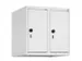 opzetkast,v. locker,2vak.,vak B 250mm,HxBxD 500x500x500mm,vleugeldeur