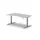 Elektrisch ihv bureau,HxBxD 650-1310x1600x900/800mm,blad wit