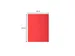 100 dossiermappen SUPER 250 24x32cm Rood