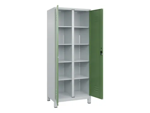 wasgoedverdeelkast,HxBxD 1950x800x500mm,vak B 400mm,draaigrendel