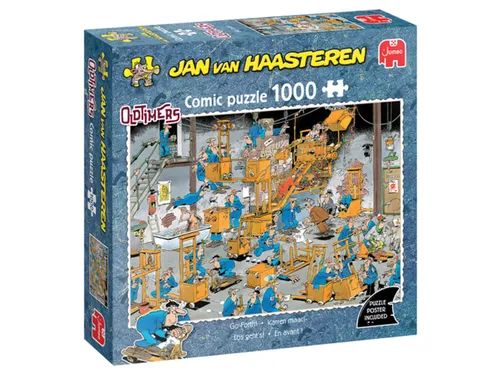 Jan van Haasteren Puzzel Oldtimers Karren maar! 1000 stukjes