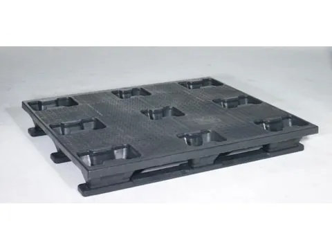 Kunststof Stapelpallet Pe 160x1000x1200mm Draagverm. 4000kg 3 Sleden