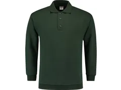 Sweat-shirt type polo Tricorp PSB280 301005, vert bouteille, taille S,