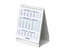 3-Maandsbureaukalender 2027 Brepols 10.5x13cm