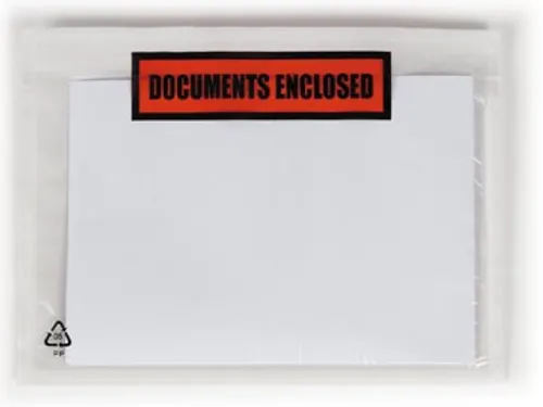 Paklijstenvelop Dokulops documents enclosed A6 165x115mm 1000 stuks