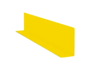 hoek voor onderrijdbeveiliging,HxBxD 200x880x100mm,staal,geel - 1