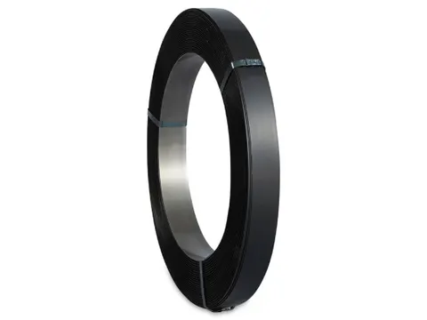 Omsnoeringsband Handmatig Zwart staal lacquered 16mmx1000m