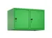 opzetkast,v. locker,2vak.,vak B 400mm,HxBxD 500x800x500mm,draaigrendel