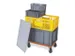 Couvercle Indépendant Pour Bac Gerbable Norme Europe Lxl 400x300mm Bl