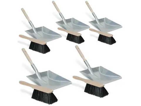 handvegerset,met paardenhaar,steekplaat BxD 220x220mm,Werk b 280mm