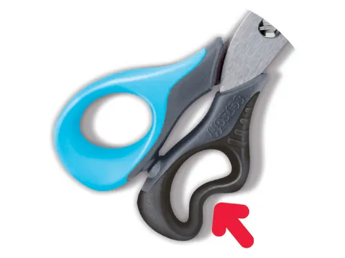 Kinderschaar Maped Sensoft 13cm links assorti