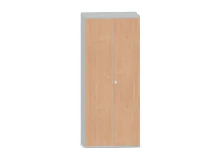 Kantoorkast 1920x800x430mm Decor Romp Lichtgrijs Decor Front Beuken - 1