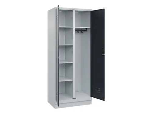 wasgoedverdeelkast,HxBxD 1950x800x500mm,vak B 400mm,cilinderslot