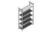 rayonnage pour classeurs,rayonnage départ,HxlxP 1750x1060x335mm