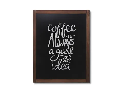 Natura Krijtbord Classic Wand Donkerbruin 70x90cm