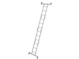 multifunctionele vouwladder,4x3,sporten,balk L 3,65m,aluminium