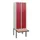 Dubbeldekse dekenkist,HxBxD 1950x600x815mm,2x2vak.,vak B 300mm