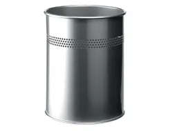 Papierbak Durable 3300-23 15 liter 30mm perforatie zilver