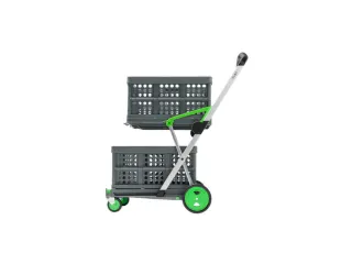 vouwbare winkelwagen,draagverm. 60kg,2etage(s),HxLxB 1025x890x550mm - 46