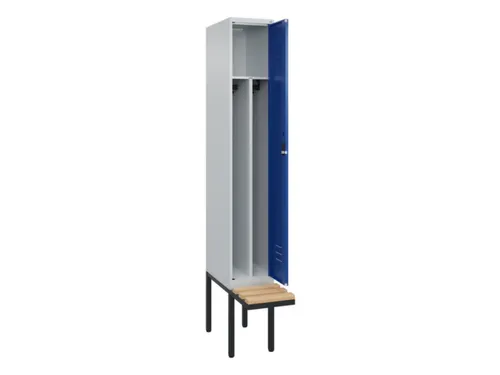 locker voor scheiding van kleding,HxBxD 2120x300x815mm,1vak