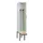 locker met bank,voor scheiding van kleding,HxBxD 2120x300x815mm,1vak