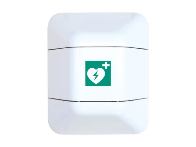 noodgevallenkast,HxBxD 528x434x225mm,leeg/v. 1x defibrillator