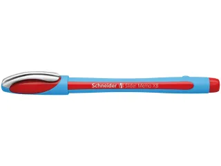 Balpen Schneider Slider Memo XB 1,4mm kogelbreedte rood - 1
