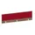 baliepaneel,v. bureau,aanbouw achter,B 1600mm,NT-cherry,BN4011-rood