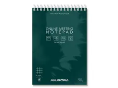 Mano Online Meeting Notepad, ft A5, geruit 5 mm