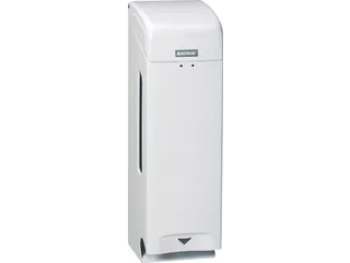 Toiletpapierdispenser Katrin drie rollen metaal wit 984503 - 1