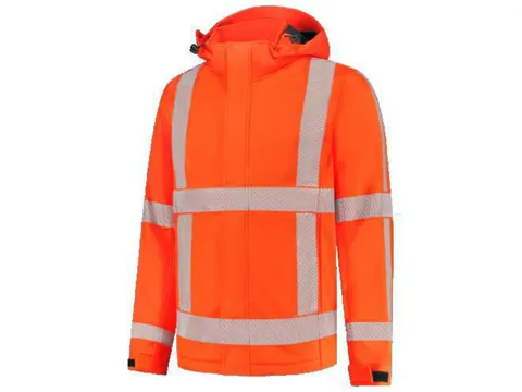 Tricorp 403701 softshell, fluo oranje, maat 3XL, per stuk