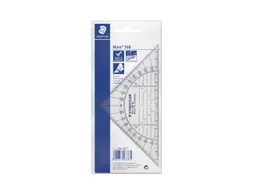 Geodriehoek Staedtler Mars 568 16cm Transparant