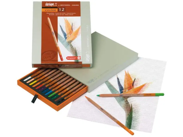 Kleurpotloden Bruynzeel Colour box 24stuks assort