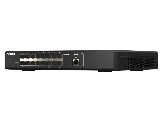 16x 25GbE SFP28, 1x 10GbE RJ45, Web Managed, 100-240VAC, 50/60 Hz, 43.