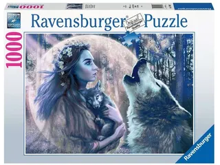 Puzzel Ravensburger Magie van het maanlicht 1000 stukjes - 1