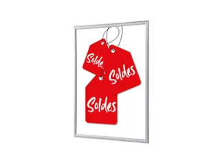 Kliklijst A1 complete set met print "Soldes" - 1
