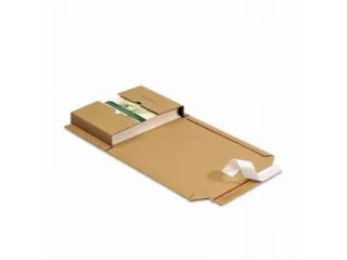Verzendverpakking 302x215x75mm Bruin 25 Stuks - 2