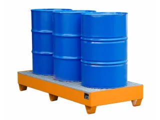 Systeem-Opvangbak 3x 200l Opvangvol. 202l 275x 1800x 800mm Rooster - 2