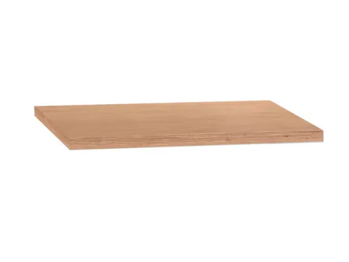 inlegbodem,v. kast BxD 1050x550mm,draagverm. 75kg,multiplex,bruin