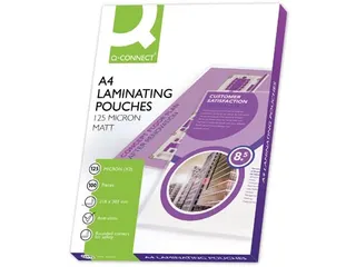 Lamineerhoes A4 Mat Transparant 216x303mm 2x125 Micron Doos 100 stuks - 3