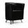 Fauteuil Kunstleer Zwart hxbxd 455x590x505mm