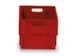 Bac Gerbable/emboîtable Norme Europe Pp Hxlxl 320X600X400Mm 60L Rouge