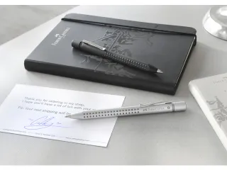 Balpen Faber-Castell GRIP 2011 XB zilver - 3